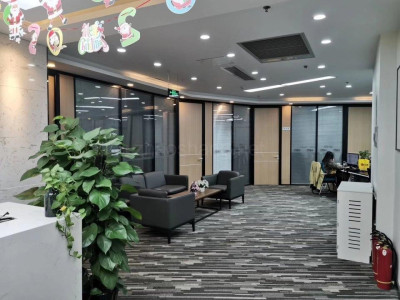 浙江杭州萧山区博地中心798平米精装2元起地铁0距离随时看房出租