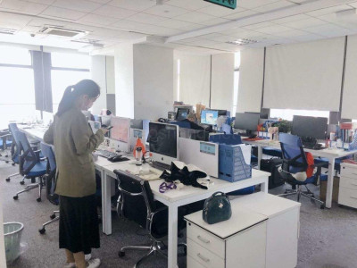 杭州滨江地铁口1230平米写字楼出租 精装带家具出租