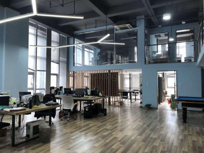 浙江杭州滨江区兴耀科技园260平米写字楼出租 loft户型得房率高 价格含税