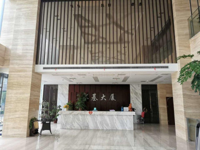 上海嘉定区南翔老街久友大厦100平精装写字楼出租 带隔断家具 户型正气